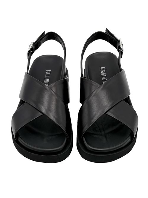leather sandals GUGLIELMO ROTTA | 55830002BLACK